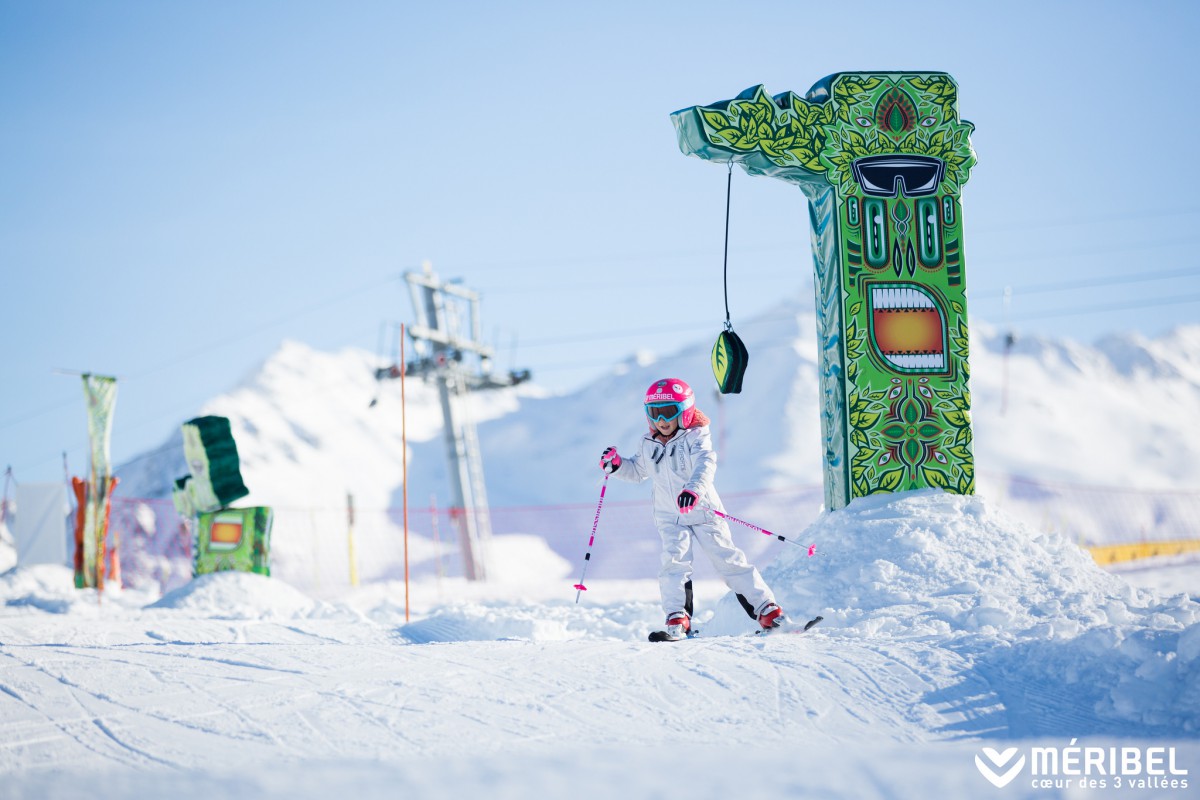 fun ski freeride meribel famille