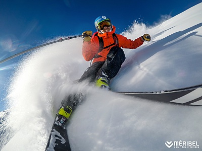 Estacion de Esqui Meribel Mottaret - Agence Saulire - Freestyle esqui nieve polvo